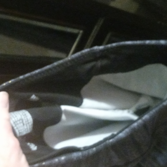 KNOCKOUT BY VICTORIA SECRET BLACK METALLIC LEGGINGS NWOT - Picture 11 of 11